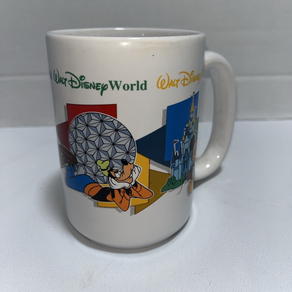 Vintage Walt Disney World Grandpa Coffee Mug - Four Parks One World